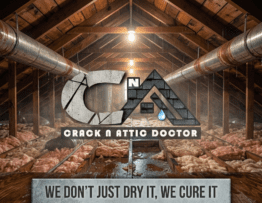 Professional Attic Rain Remediation in Calgary We Don’t Just Dry It, We Cure It.