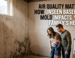 Air Quality Matters: How Unseen Basement Mold Impacts Your Family’s Health