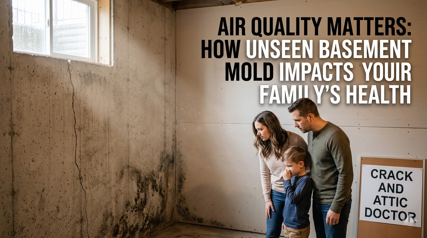 Air Quality Matters: How Unseen Basement Mold Impacts Your Family’s Health