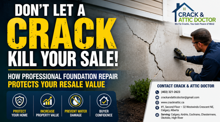 Don’t Let a Crack Kill Your Sale: How Professional Foundation Repair Protects Your Resale Value