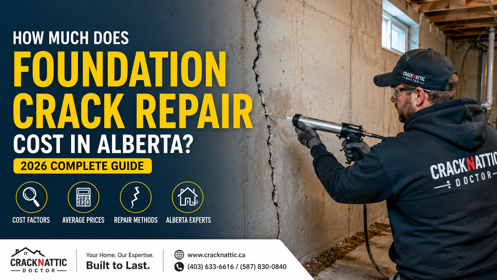 How Much Does Foundation Crack Repair Cost in Alberta