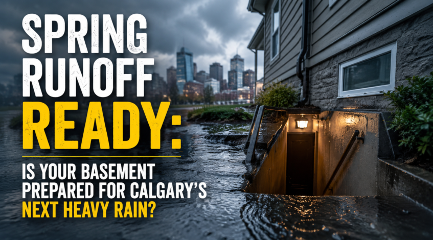 Spring Runoff Ready Is Your Basement Prepared for Calgary’s Next Heavy Rain