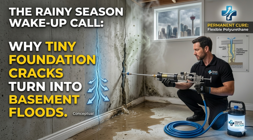 The Rainy Season Wake-Up Call Why Tiny Foundation Cracks Turn into Basement Floods