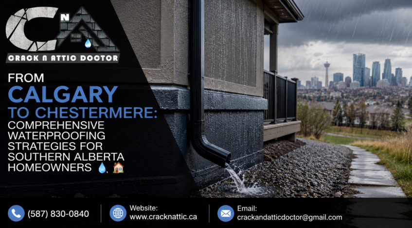 From Calgary to Chestermere Comprehensive Waterproofing Strategies for Southern Alberta Homeowners