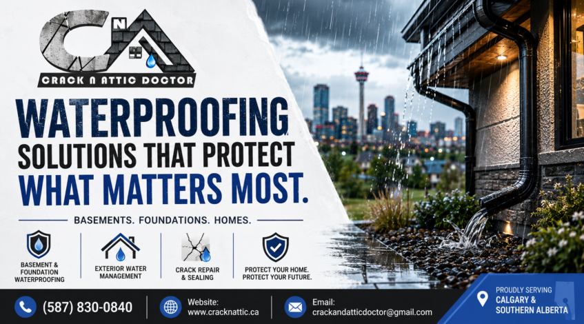 Rainproofing Your Peace of Mind Calgary’s Waterproofing Experts
