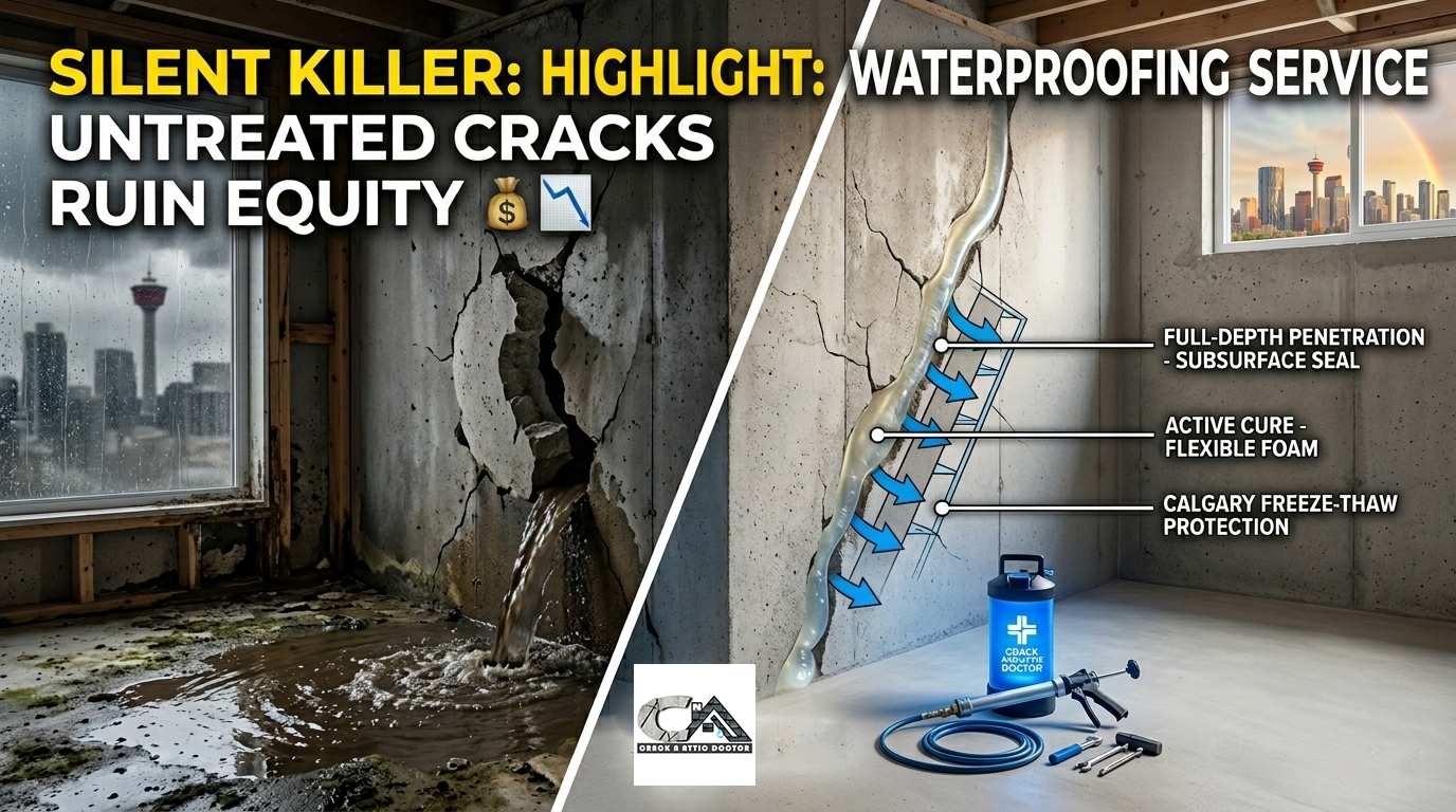 Why a Simple Crack Demands Immediate Basement Waterproofing