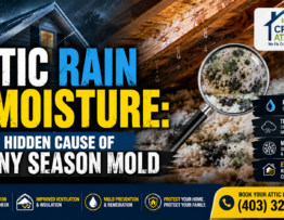 Attic Rain & Moisture The Hidden Cause of Rainy Season Mold