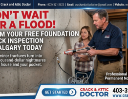 Claim Your Free Foundation Crack Inspection in Calgary Today