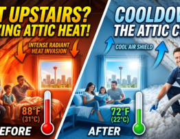 Hot Upstairs Rooms Why an Attic Insulation Top-Up is the Secret to Seasonal Comfort