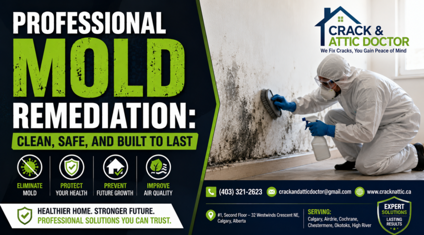 Professional Mold Remediation Clean, Safe, and Built to Last