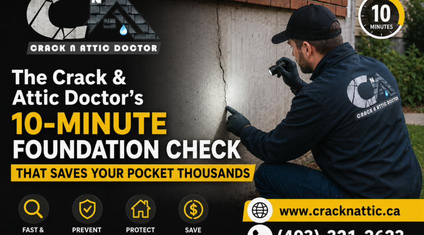 The Crack & Attic Doctor’s 10-Minute Foundation Check That Saves Your Pocket Thousands