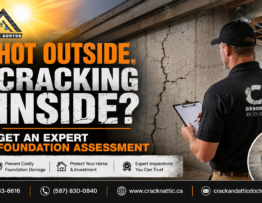 Hot Outside, Cracking Inside Get an Expert Foundation Assessment