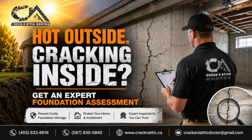 Hot Outside, Cracking Inside Get an Expert Foundation Assessment