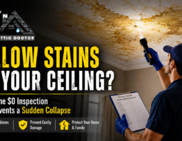 Yellow Stains on Your Ceiling The $0 Inspection That Prevents a Sudden Collapse
