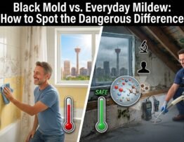 Black Mold vs. Everyday Mildew How to Spot the Dangerous Difference
