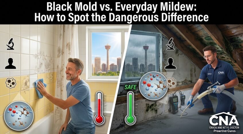 Black Mold vs. Everyday Mildew How to Spot the Dangerous Difference