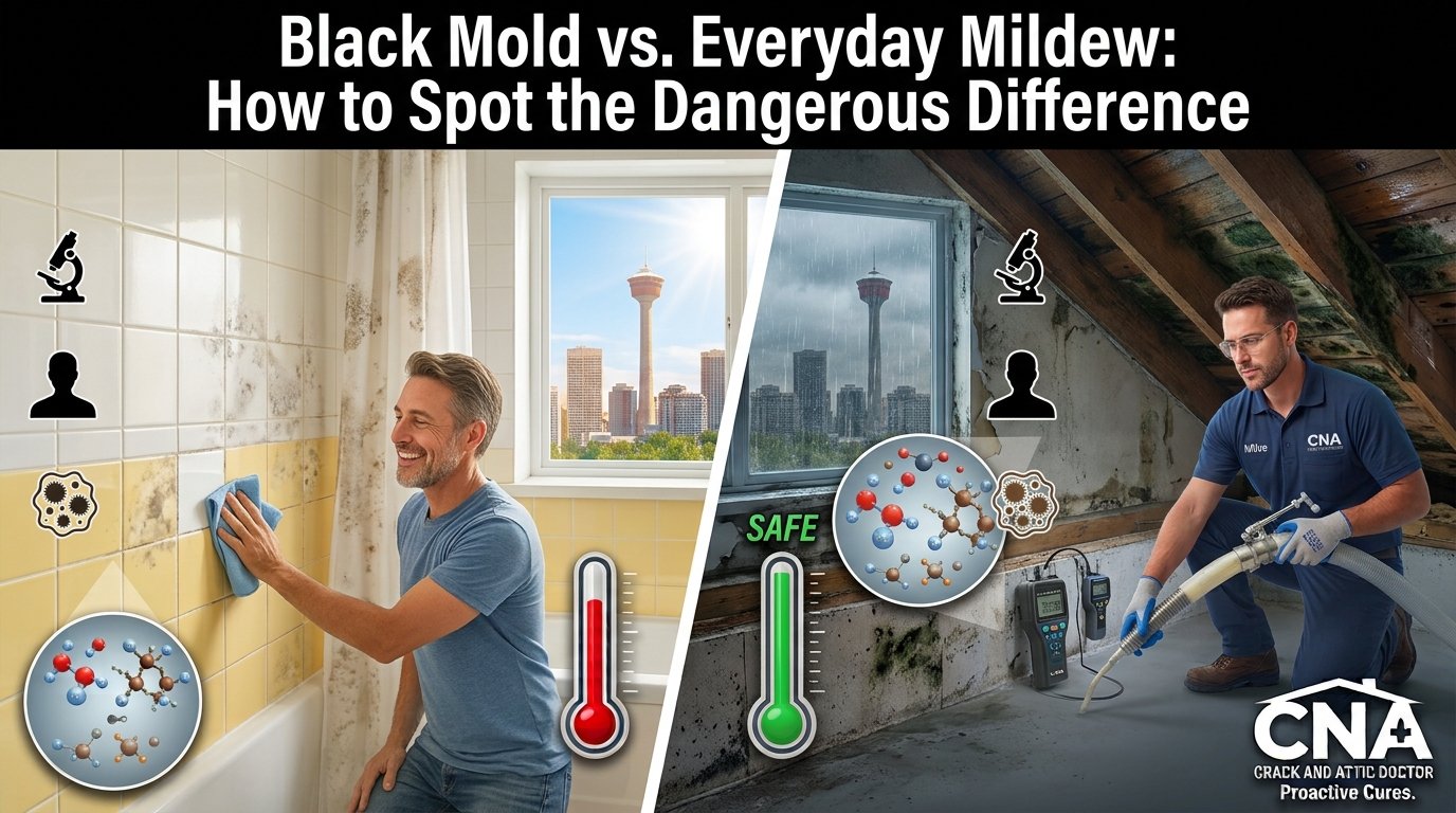 Black Mold vs. Everyday Mildew How to Spot the Dangerous Difference