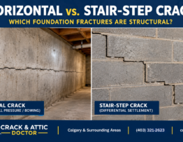Horizontal vs. Stair-Step Cracks Which Foundation Fractures Are Structural