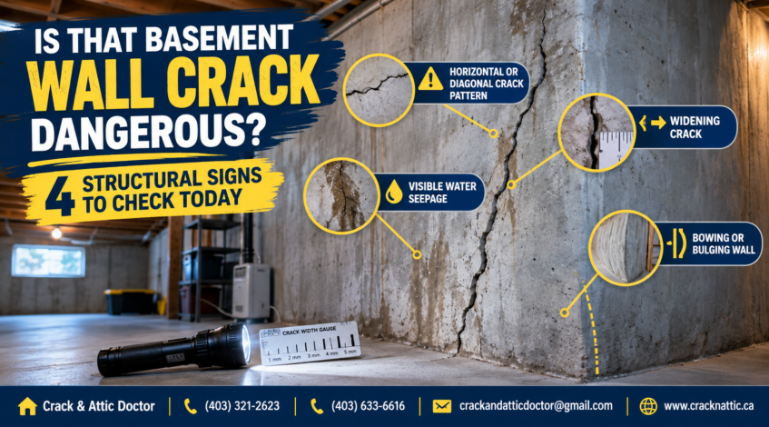 Is That Basement Wall Crack Dangerous 4 Structural Signs to Check Today