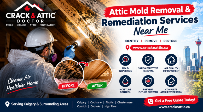 Attic Mold Removal Services Banner