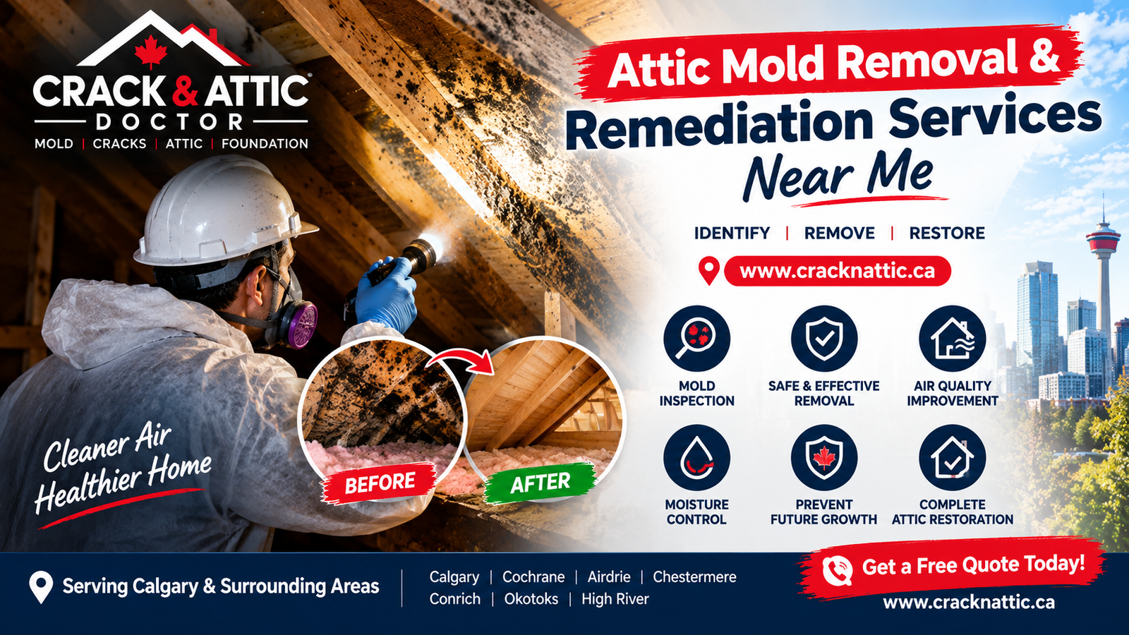 Attic Mold Removal Services Banner