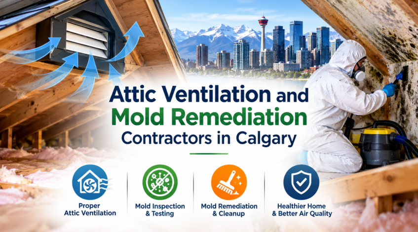 Calgary Attic Ventilation and Mold Remediation