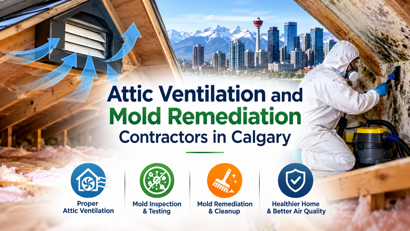 Calgary Attic Ventilation and Mold Remediation