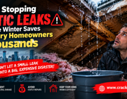Stop Attic Leaks Before Winter